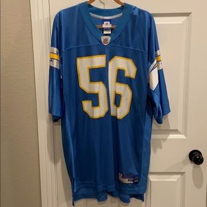 Almost new San Diego Chargers XL Jersey
